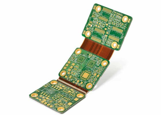 ENIG Oppervlakte Afwerking Wit zijde scherm Impedantie gecontroleerd Flexibel PCB-circuit board