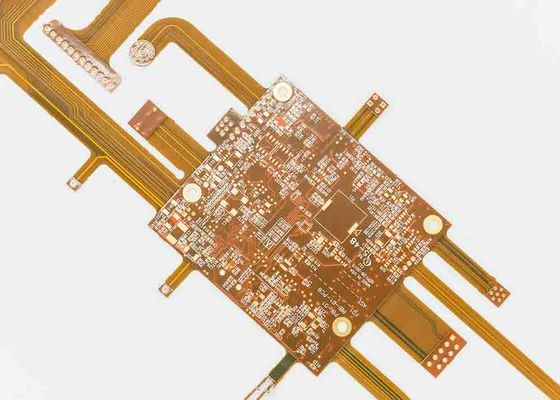 1.6mm Dikke Flexible PCB Circuit Board met 2 lagen Configuratie Min. Hole Size 0.2mm