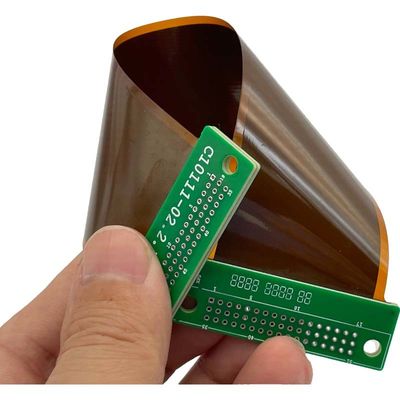 Min. Lijnbreedte 0,1 mm Flexible Printed Circuitry - met groen soldeermasker