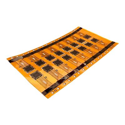 1.6 mm dik Flexibel PCB-circuit board met wit zijde scherm Min. Lijnbreedte 0,1 mm
