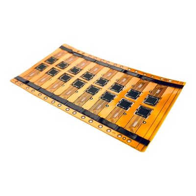 1.6 mm dik Flexibel PCB-circuit board met wit zijde scherm Min. Lijnbreedte 0,1 mm